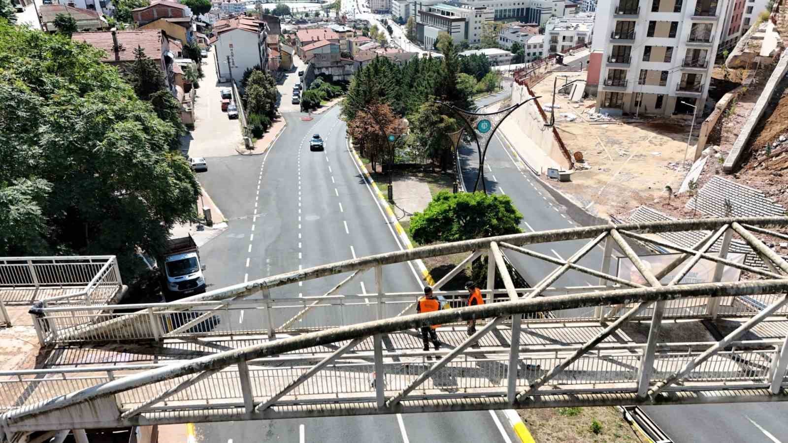 Santral Rampası'nda çevre düzenlemesi başladı