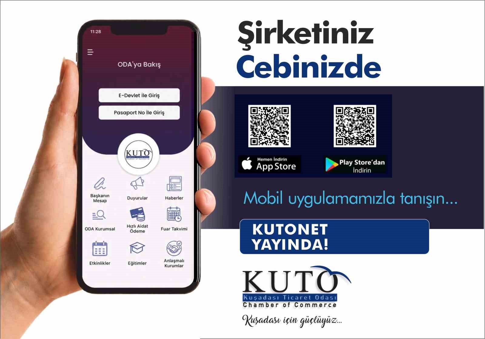 KUTO'da mobil uygulama hayata geçirildi