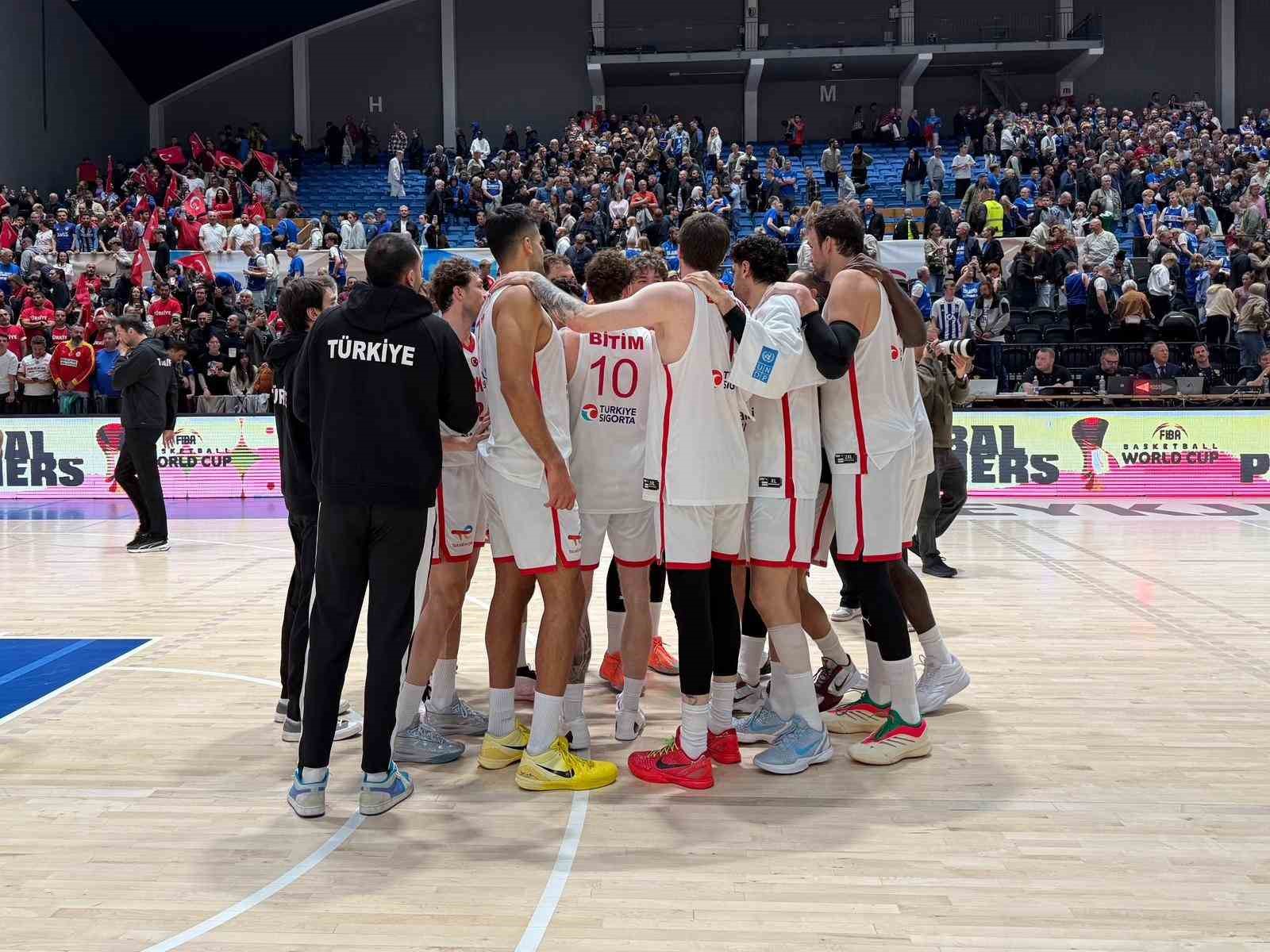 A Milli Erkek Basketbol Takımı, 2027 Dünya Kupası’na katılmaya hak kazandı