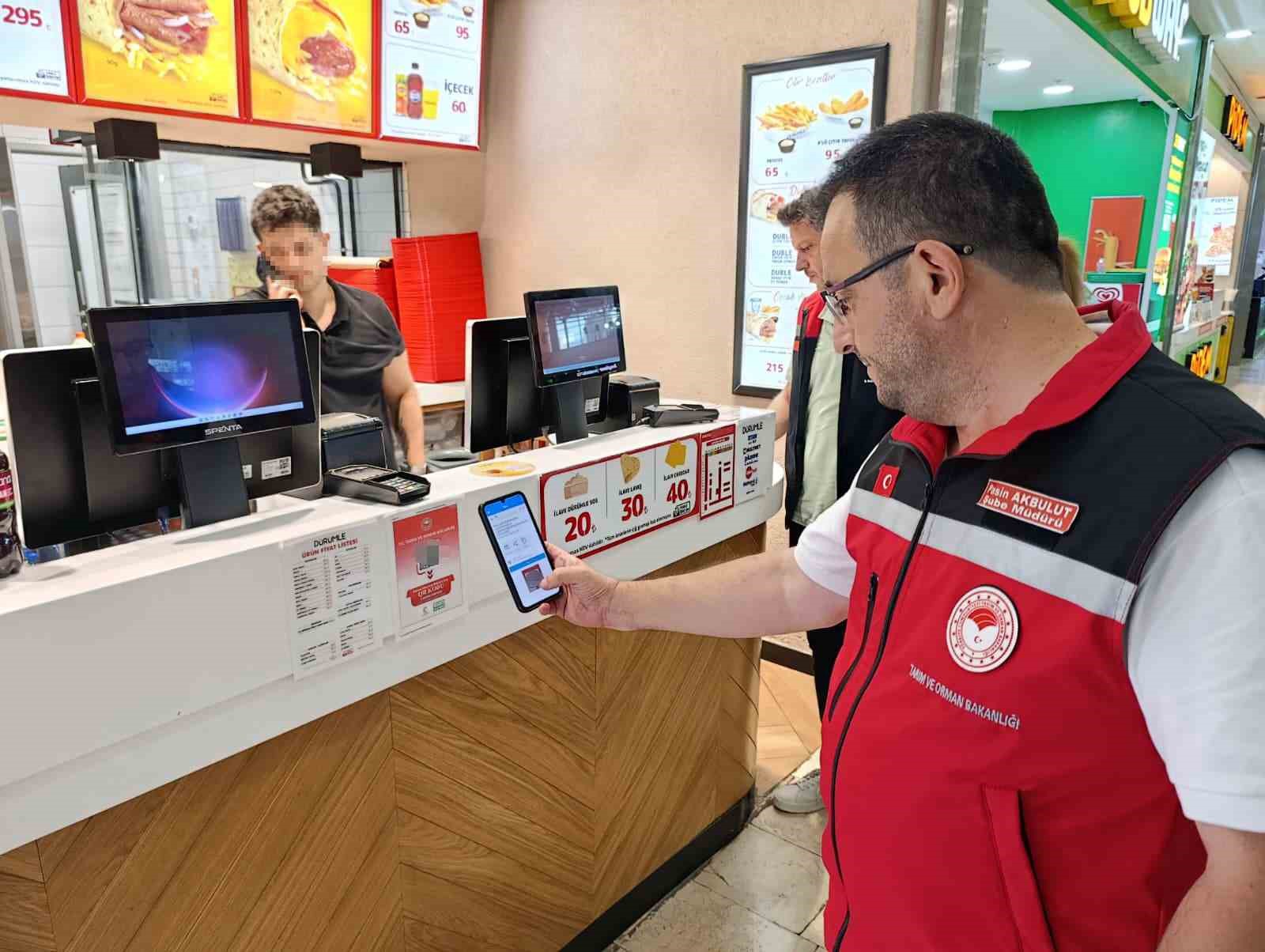 Tekirdağ'da gıda işletmelerinde alerjen denetimi