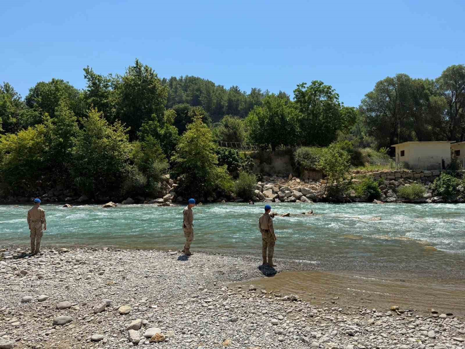 Alara Çayı’nda kaybolan genç için arama çalışmalarında 9. gün