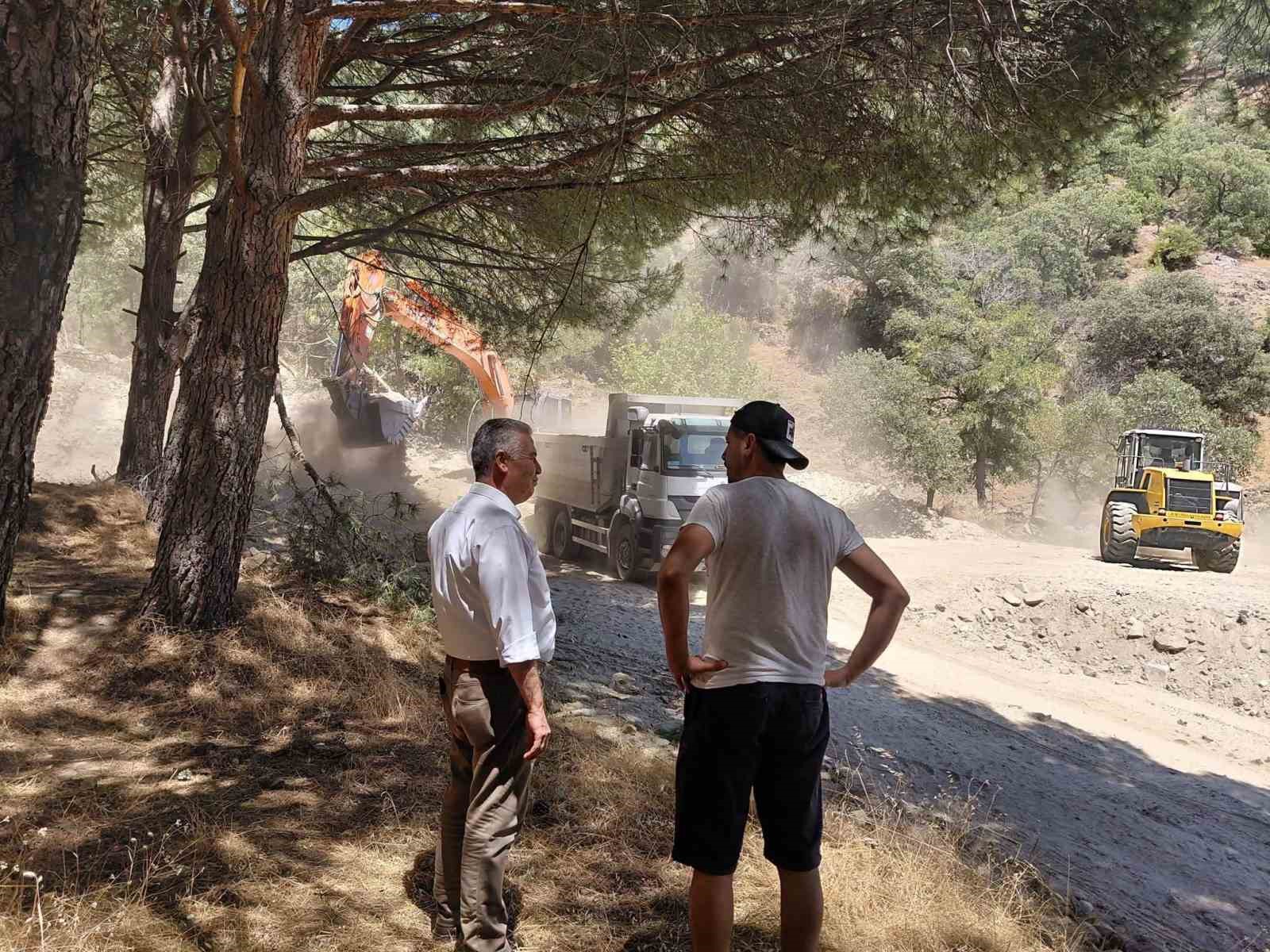 Buharkent’te atıcılık yarışması için hazırlıklar sürüyor