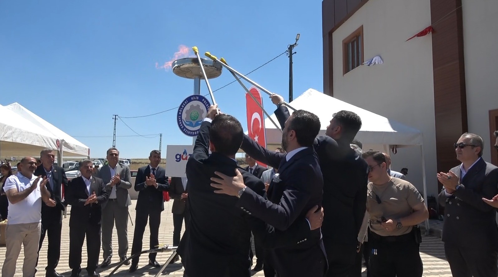 Kilis Polateli-Şahinbey OSB’de doğal gaz dönemi başladı