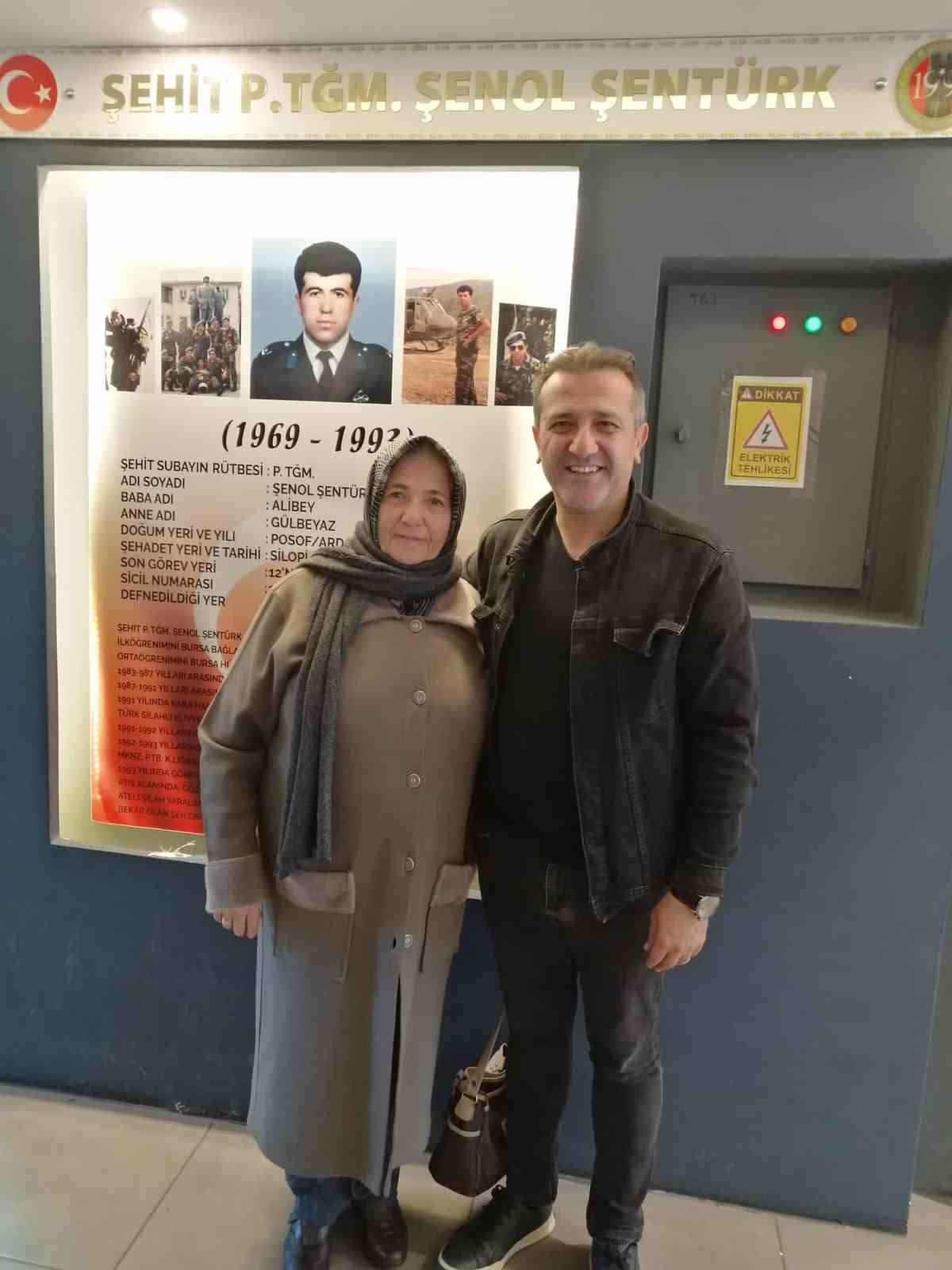 ŞEHİT ŞENOL ŞENTÜRK’ÜN HATIRASI İYİLİKLE YAŞATILIYOR