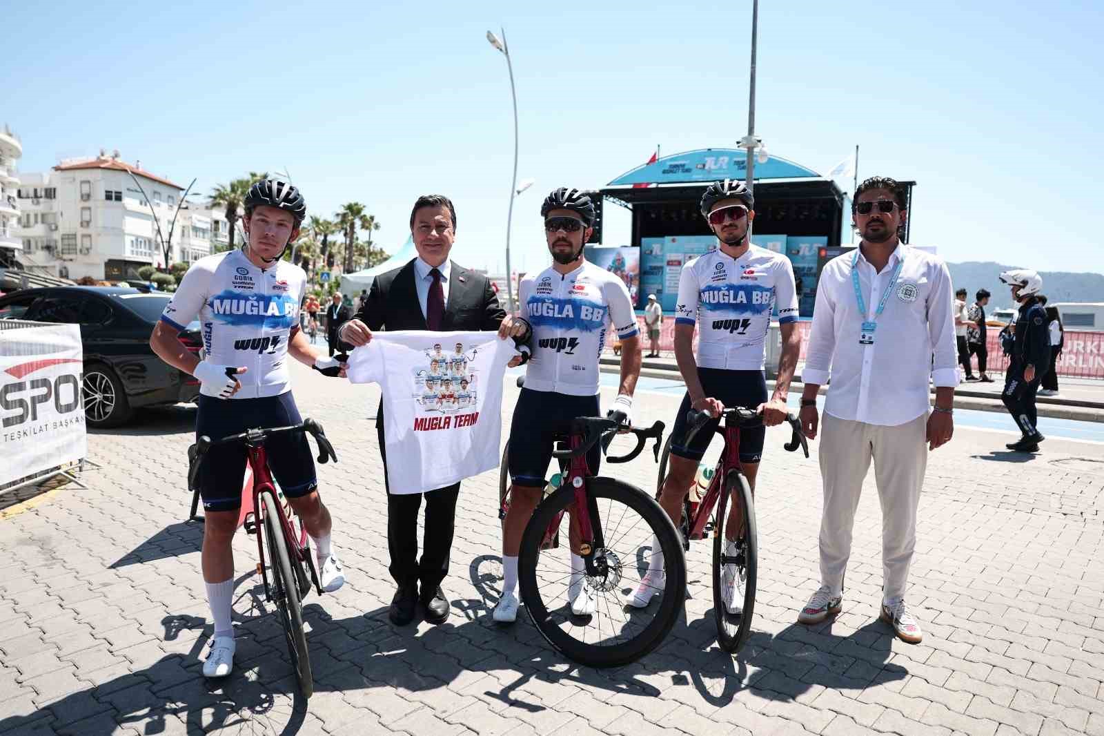Muğla Büyükşehir'in pedalları Avrupa'nın zirvesini zorluyor