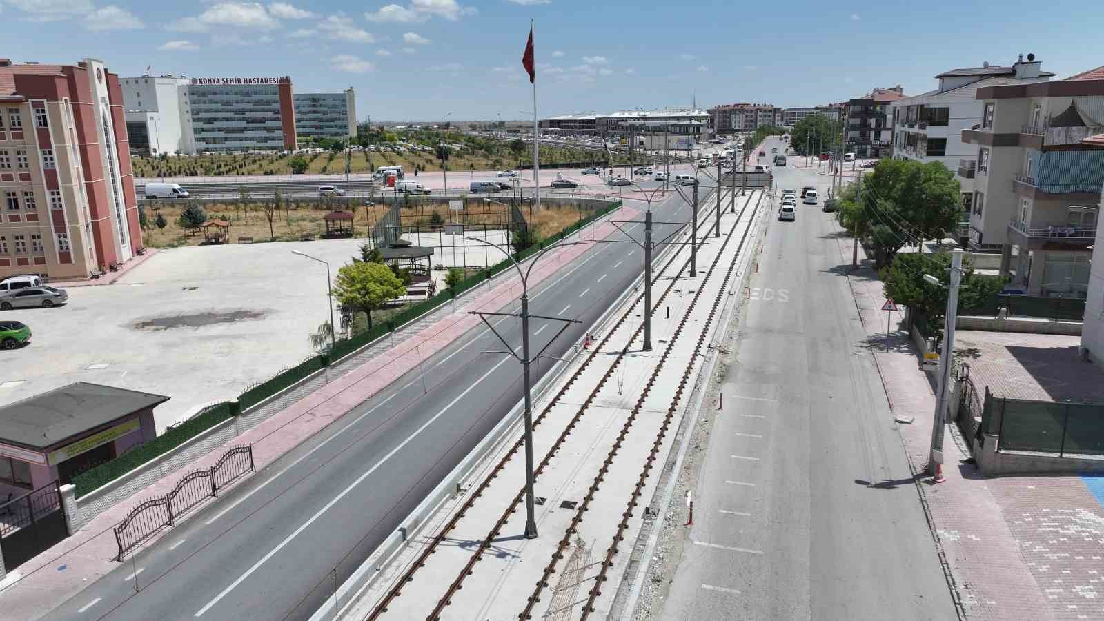 Başkan Altay: 'Adliye-Şehir Hastanesi tramvay uzatma hattında test sürüşleri öncesi son aşamaya geldik'