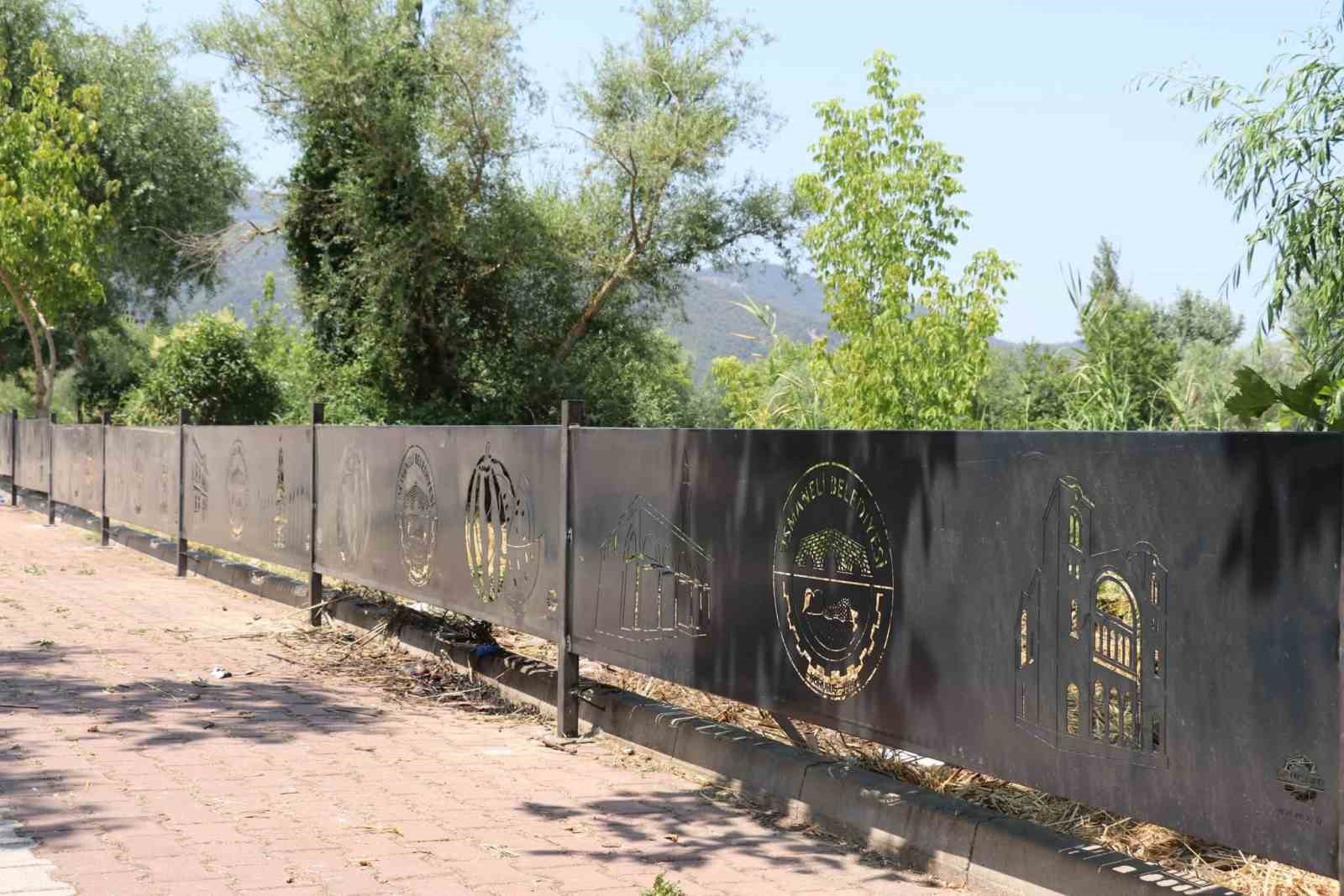 Osmaneli'nde Sakarya Nehri kıyısı yenilendi