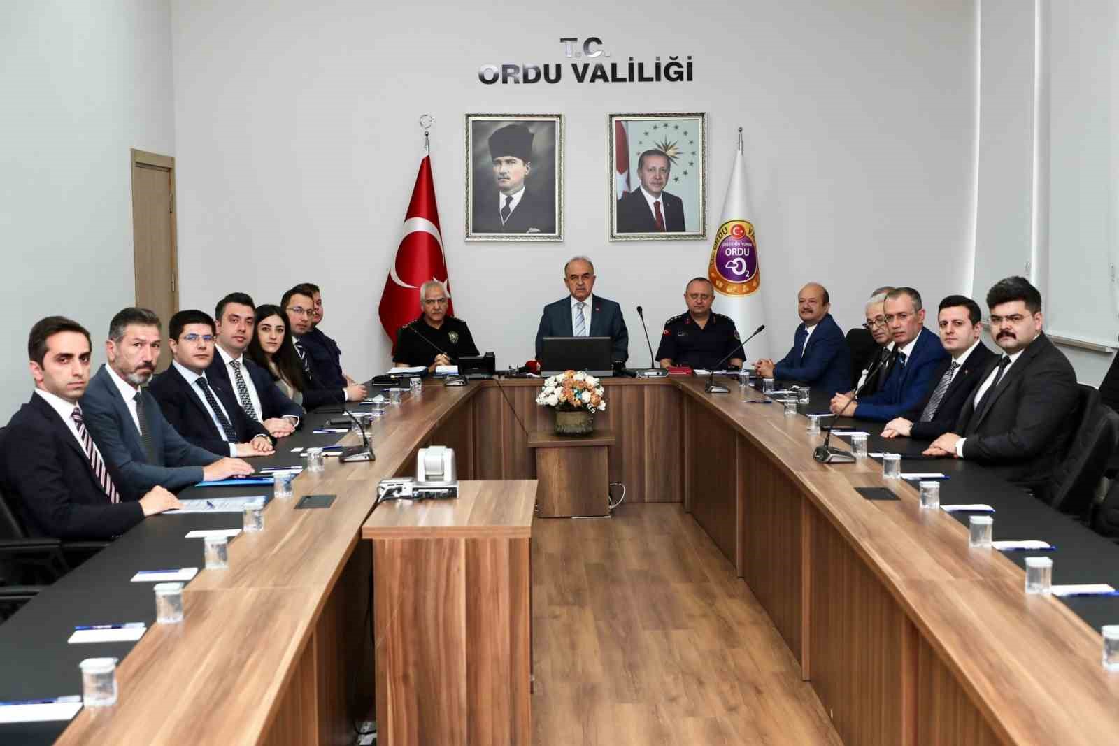 Ordu'nun 6 aylık asayiş raporu: Aranan 4 bin 650 şüpheli yakalandı