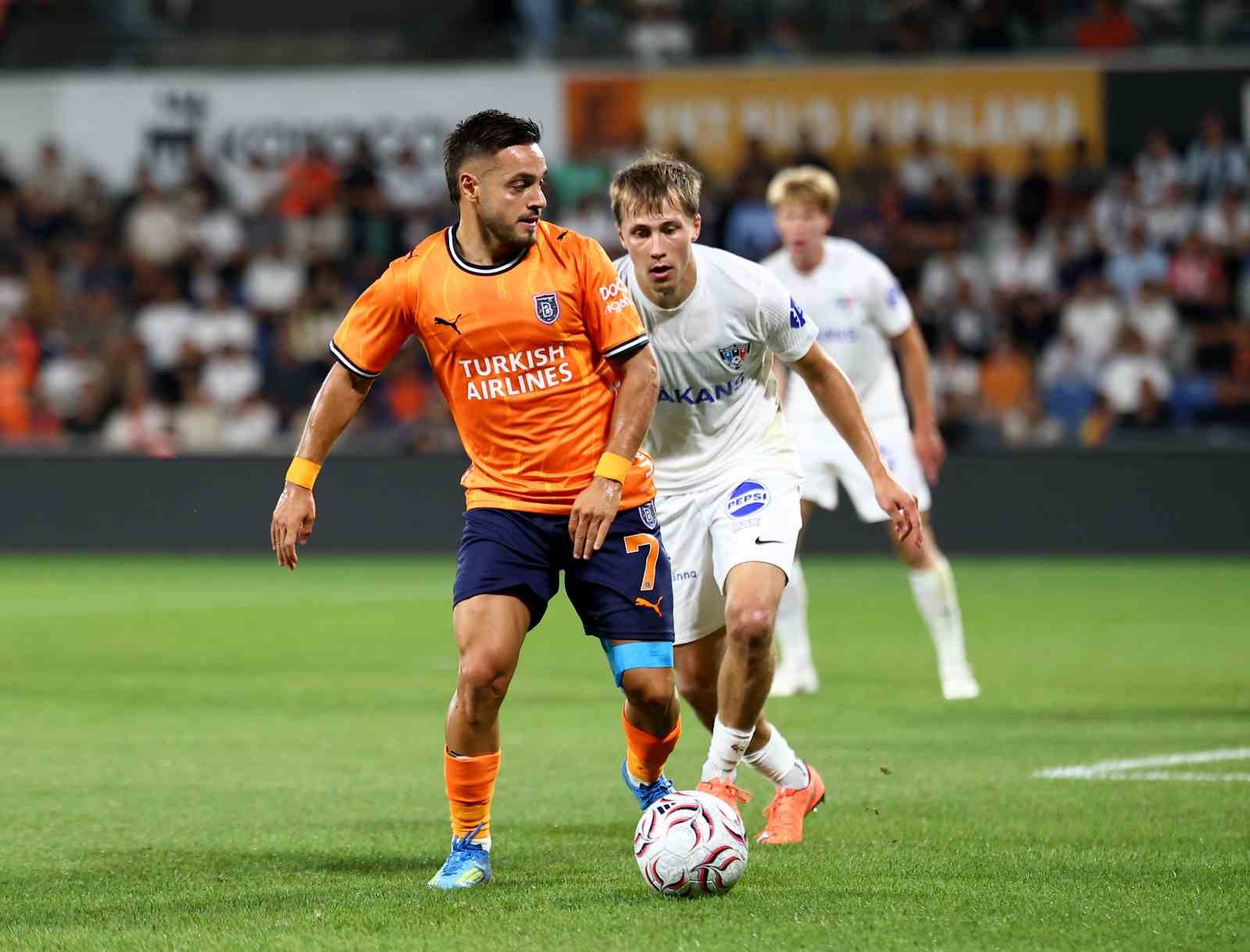 UEFA Konferans Ligi: Başakşehir: 0 - Inter Turku: 1 (İlk yarı)