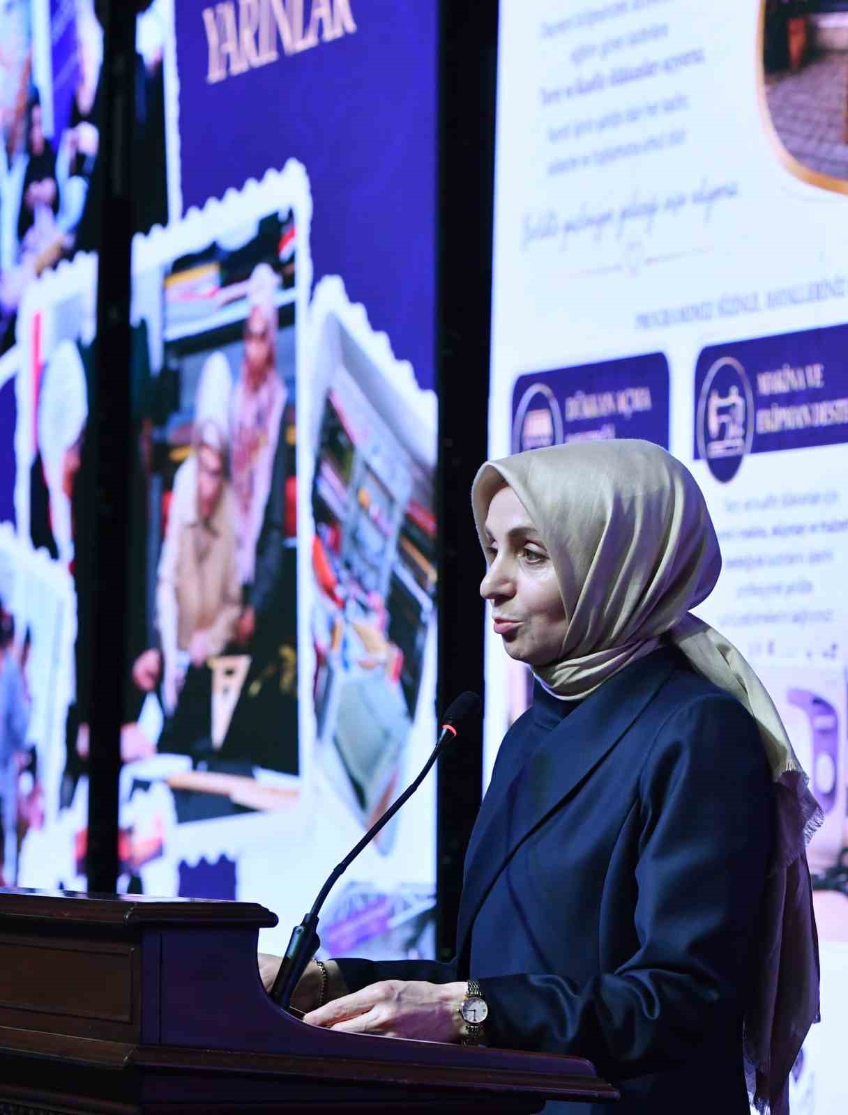Emine Erdoğan: "Kadınların ekonomik hayata katılması, afet sonrası toparlanma döneminde büyük öneme sahiptir"