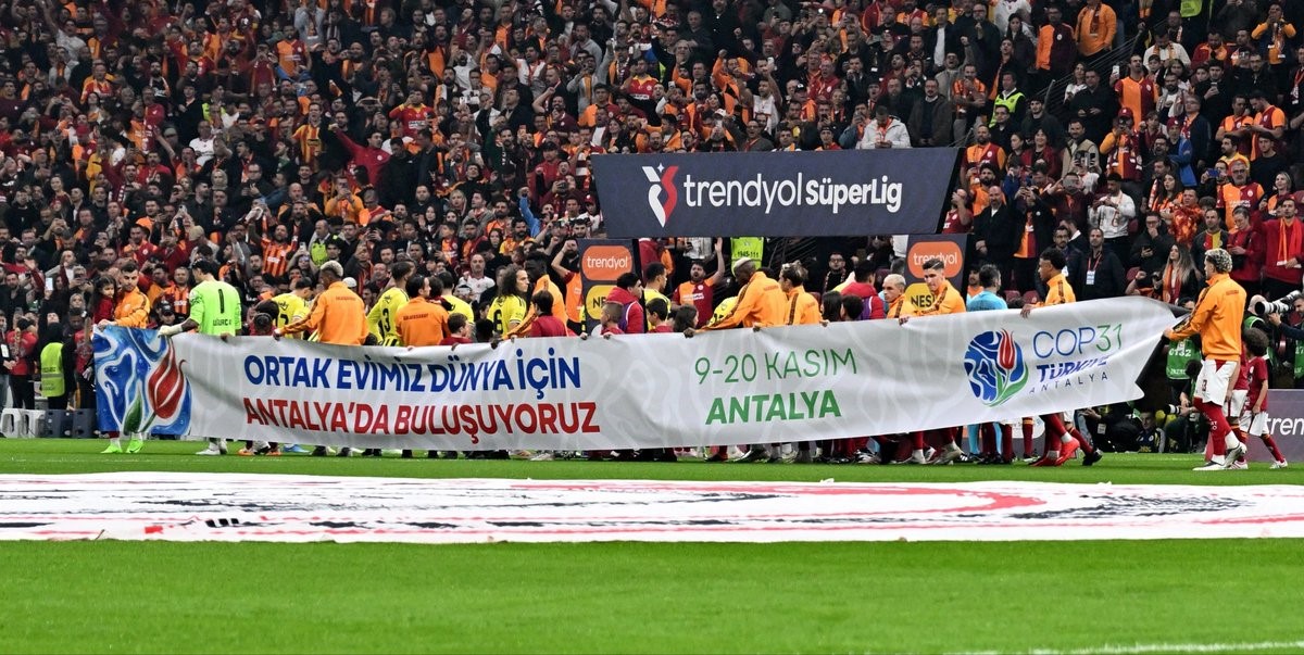 Trendyol Süper Lig’de 9. haftaya COP31 damgası