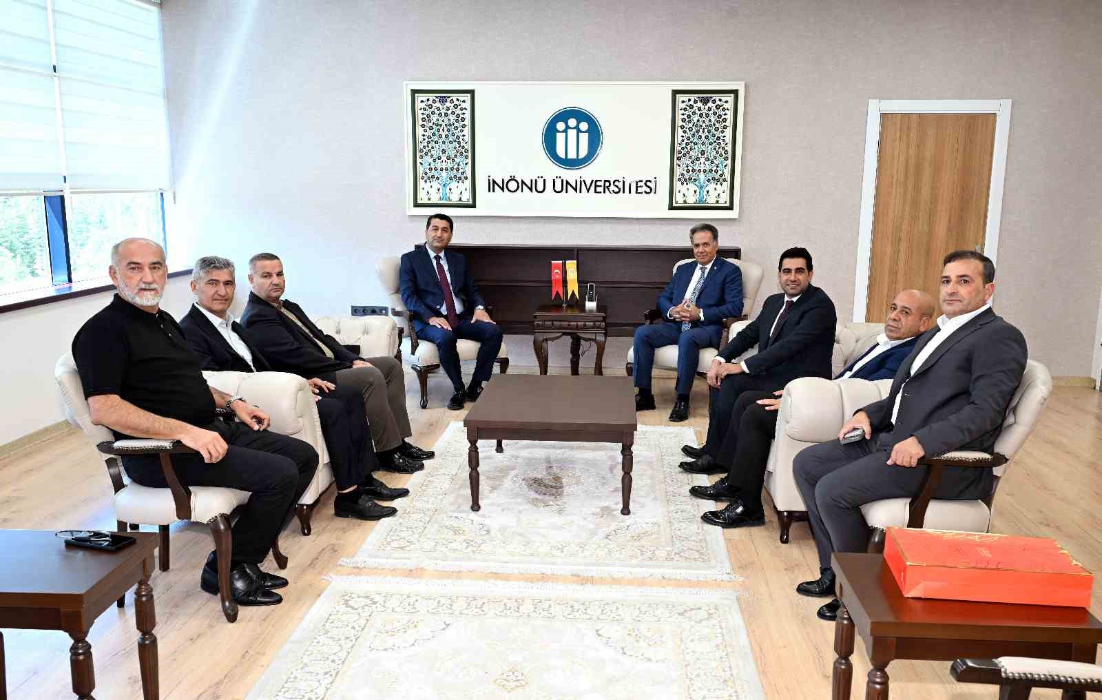 MTSO Başkan Adayı Boyraz’dan İnönü Üniversitesi’ne ziyaret