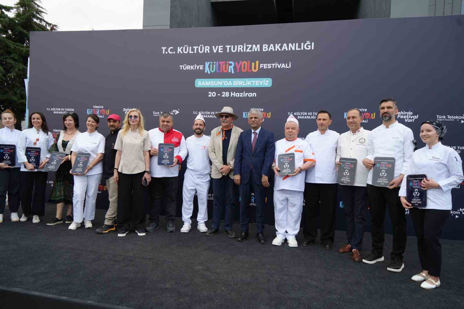 Türkiye Kültür Yolu Festivali’nin Samsun ayağı başladı