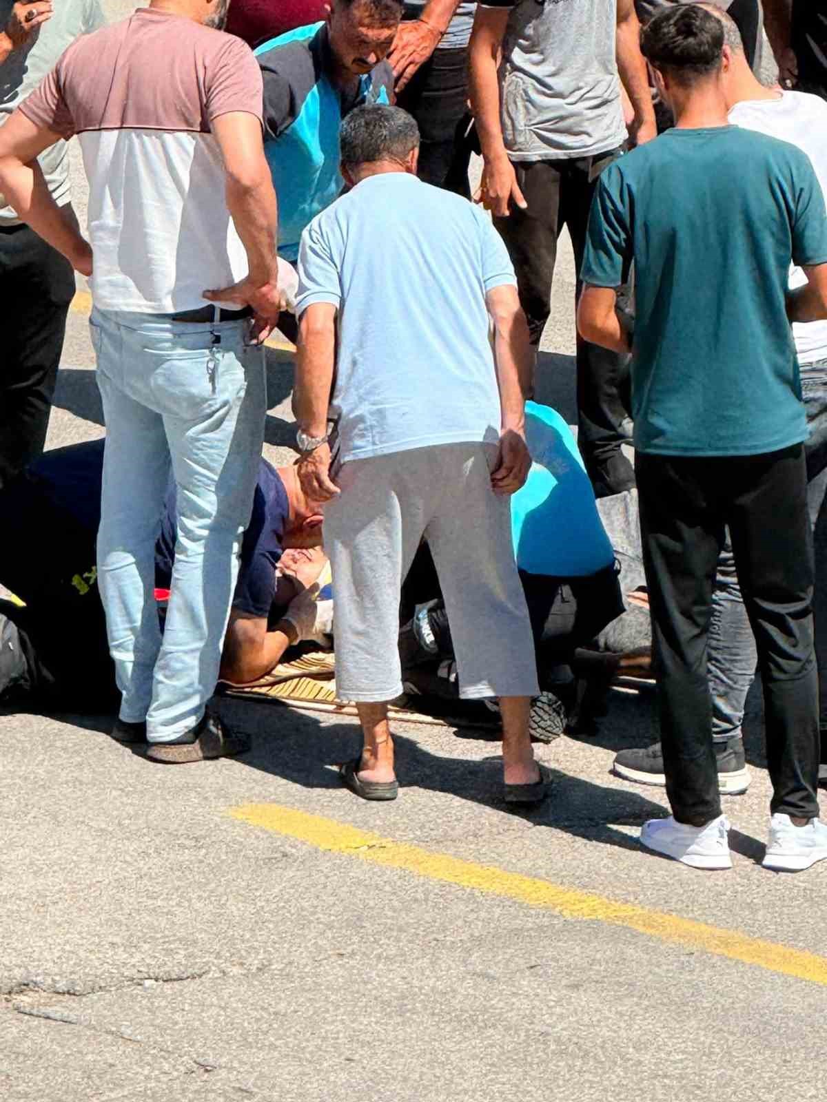 Elazığ'da motosiklet kazası: 1 yaralı