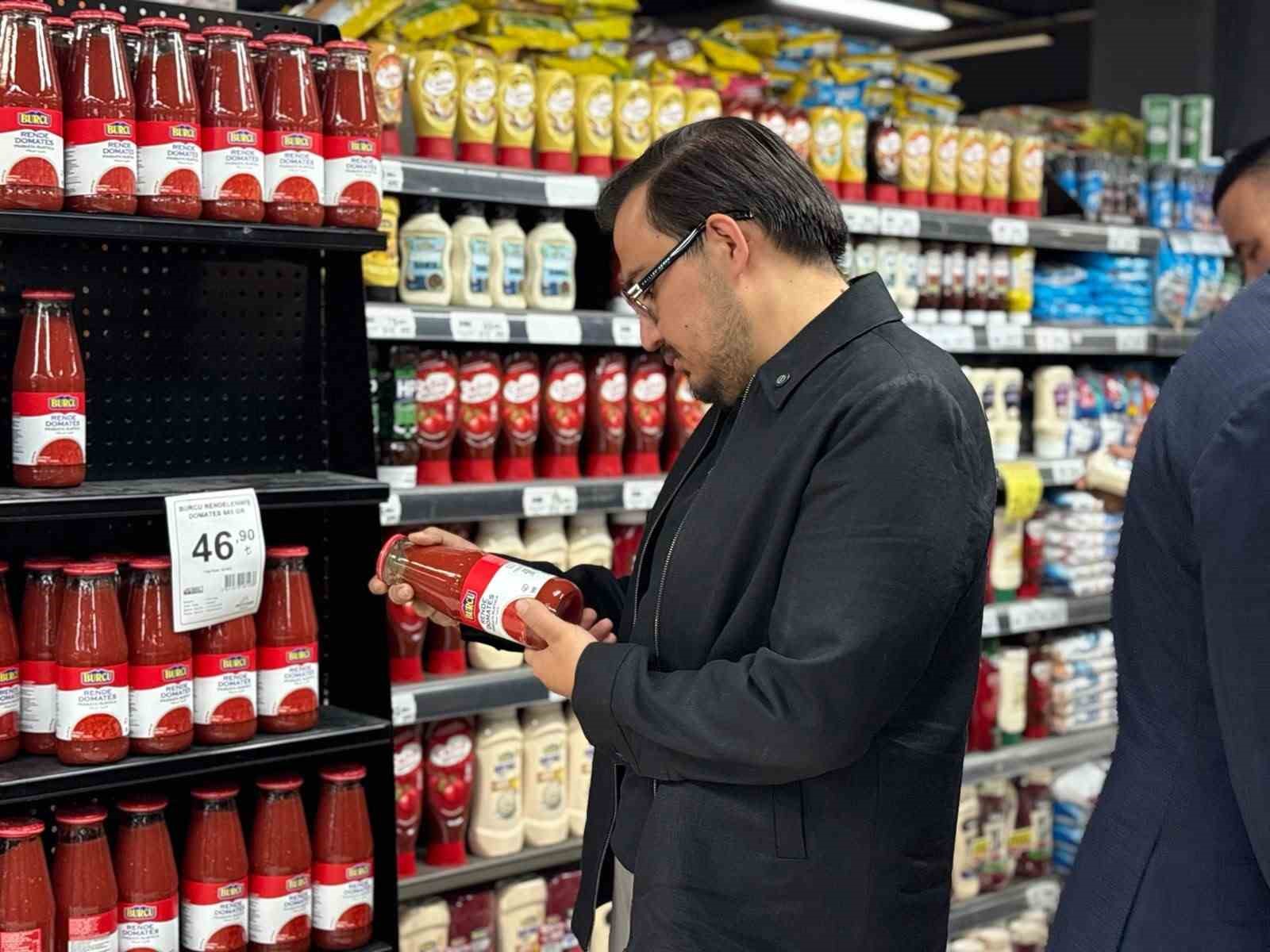 Sincan'da market denetimleri aralıksız devam ediyor