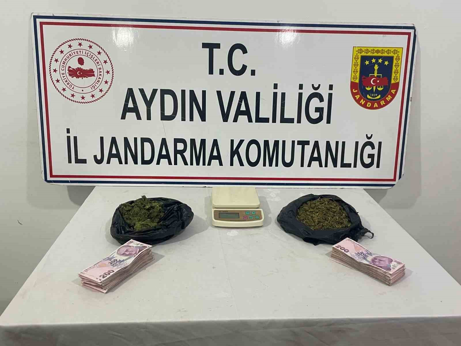 Nazilli’de uyuşturucu operasyonu: 2 gözaltı