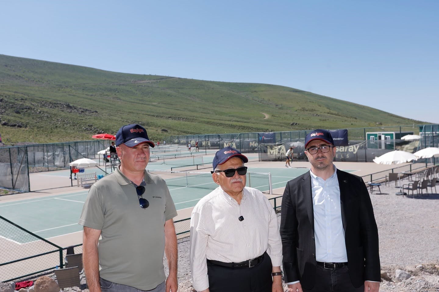 Erciyes'te 52 ülkeden bin tenisçi Dünya Tenis Turu'nda ter döktü