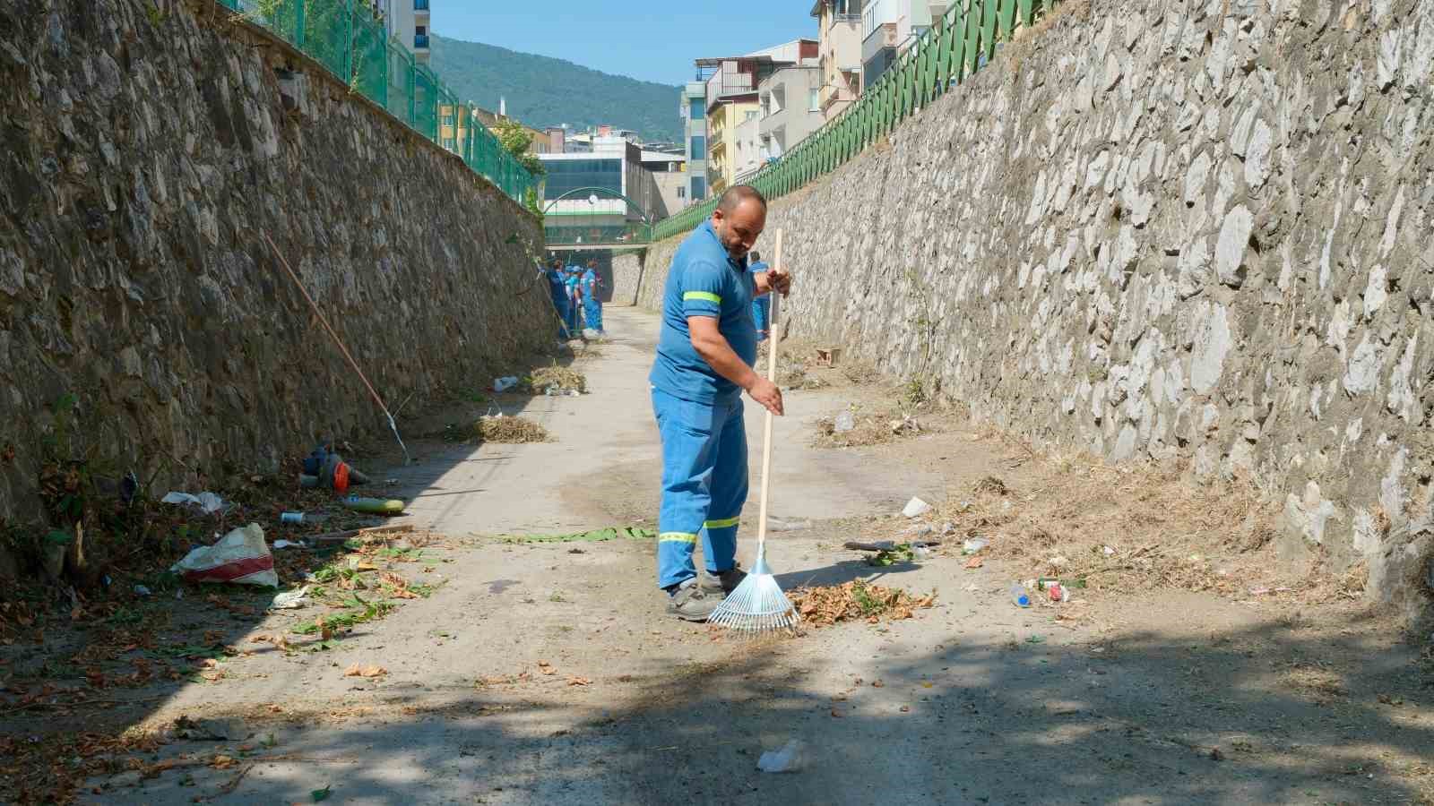 Selçukbey Kanalı'nda kapsamlı temizlik