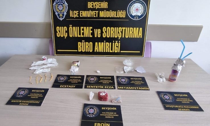 Beyşehir'de uyuşturucu operasyonu: 2 kişi tutuklandı