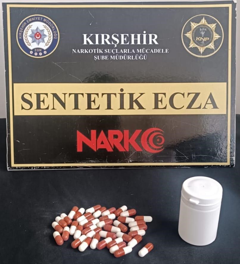 Kırşehir'de uyuşturucu operasyonu