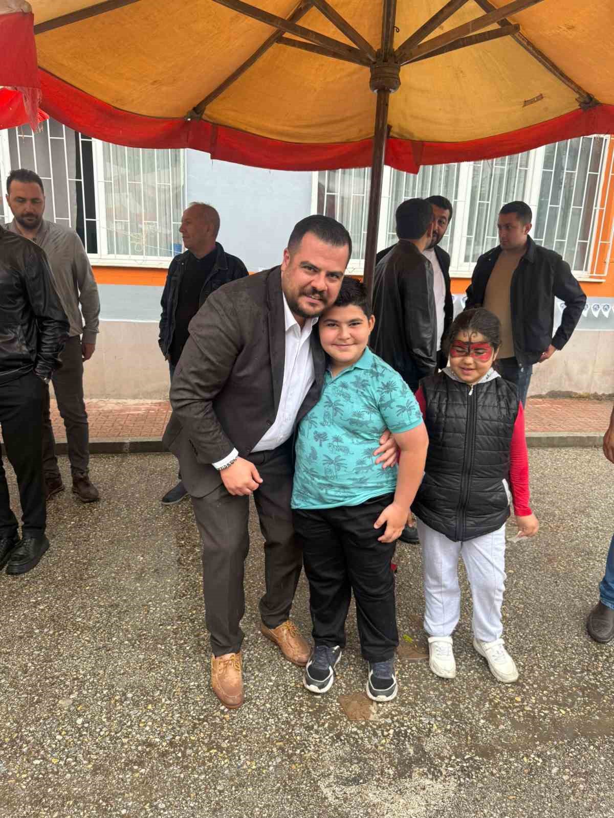 Şarkhöyük’te çocukların yüzünü gülümseten dayanışma