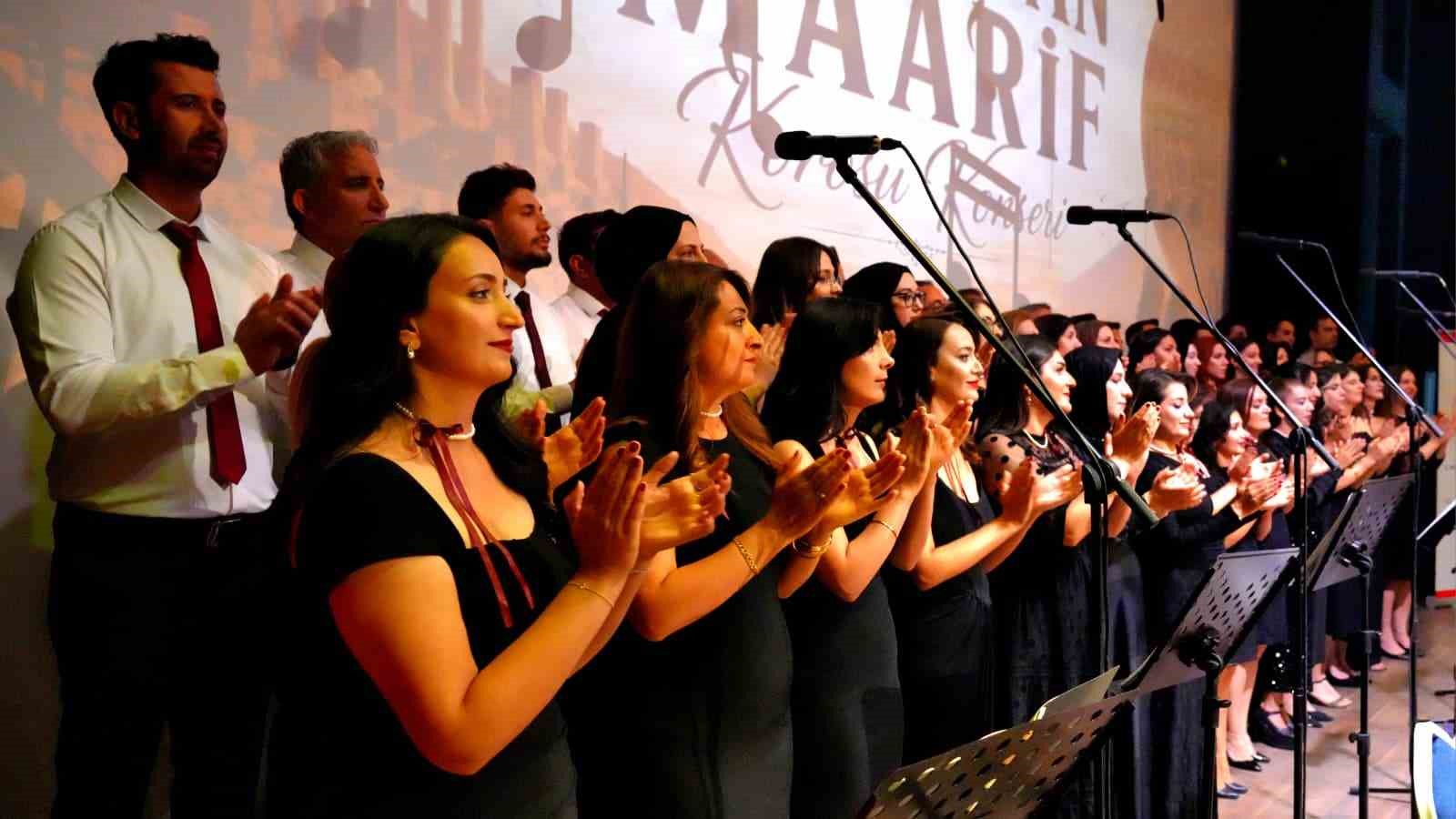 Öğretmenlerden Anadolu ezgileriyle unutulmaz konser