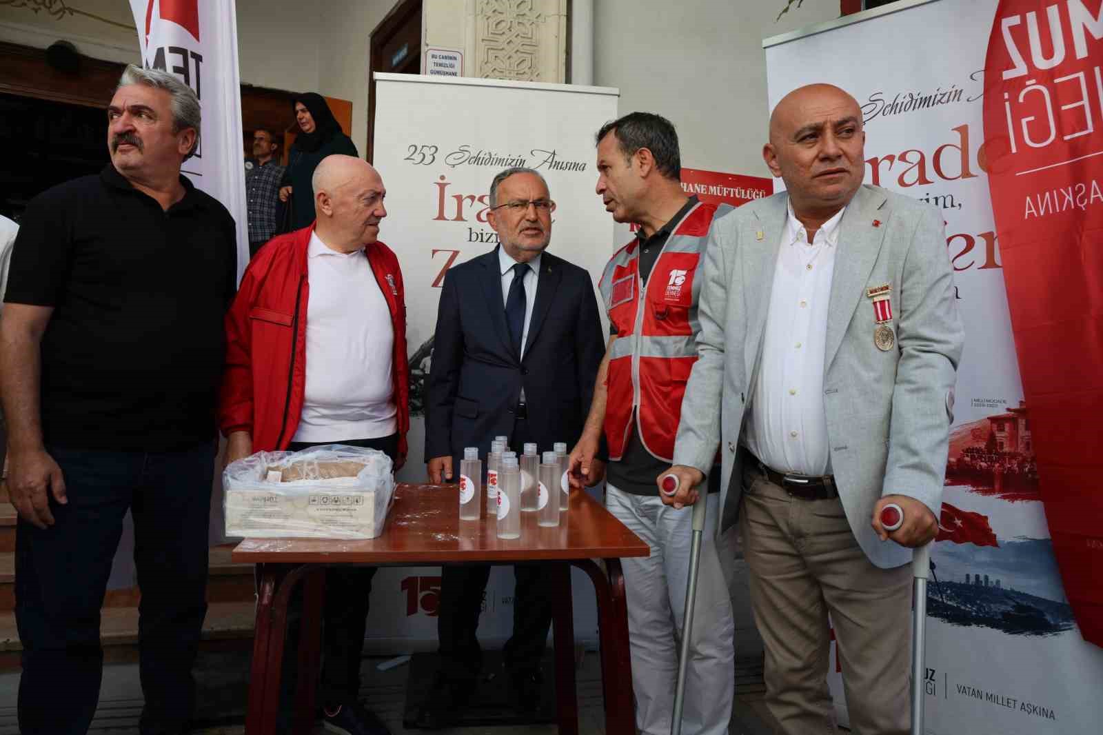 15 Temmuz’un 253 şehidi Gümüşhane’de dualarla yad edildi