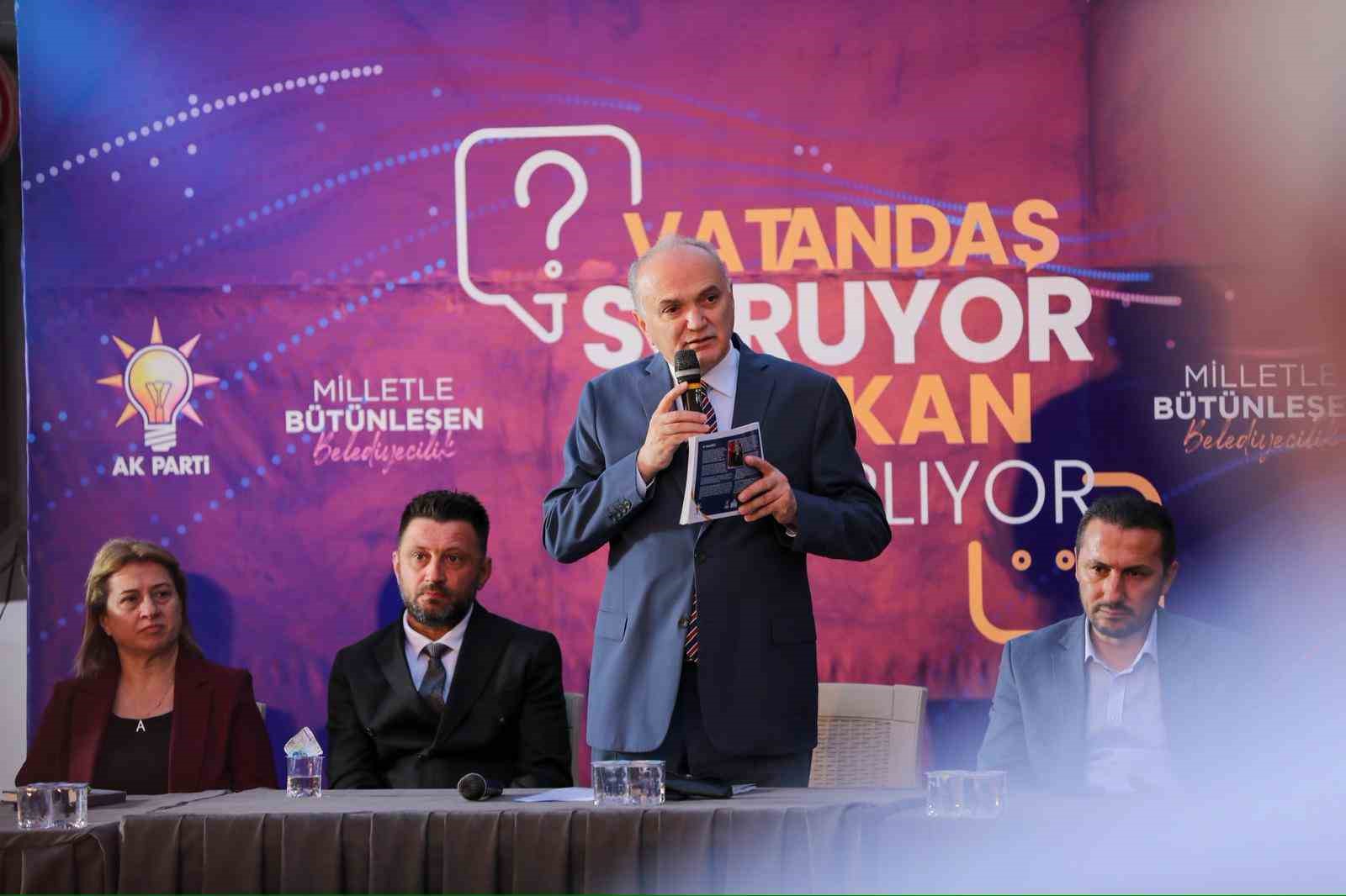 Düzce Belediye Başkanı Özlü: "Biz hep kalıcı işler yapıyoruz"