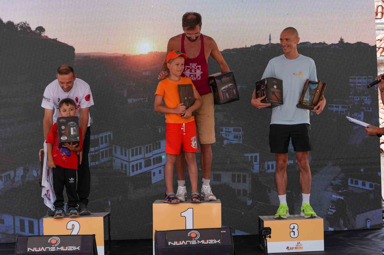 Safranbolu Ultra Trail'de ödüller sahiplerini buldu