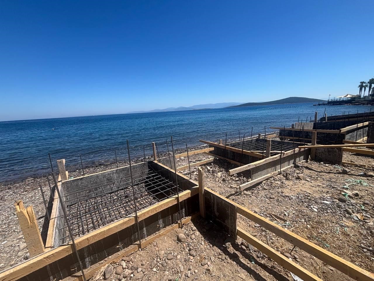 Sahile beton dökümüne 150 bin TL ceza