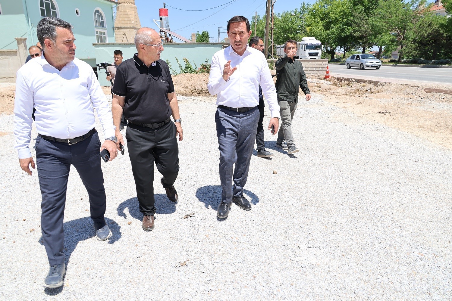 Karatay'da ulaşım ağı büyüyor