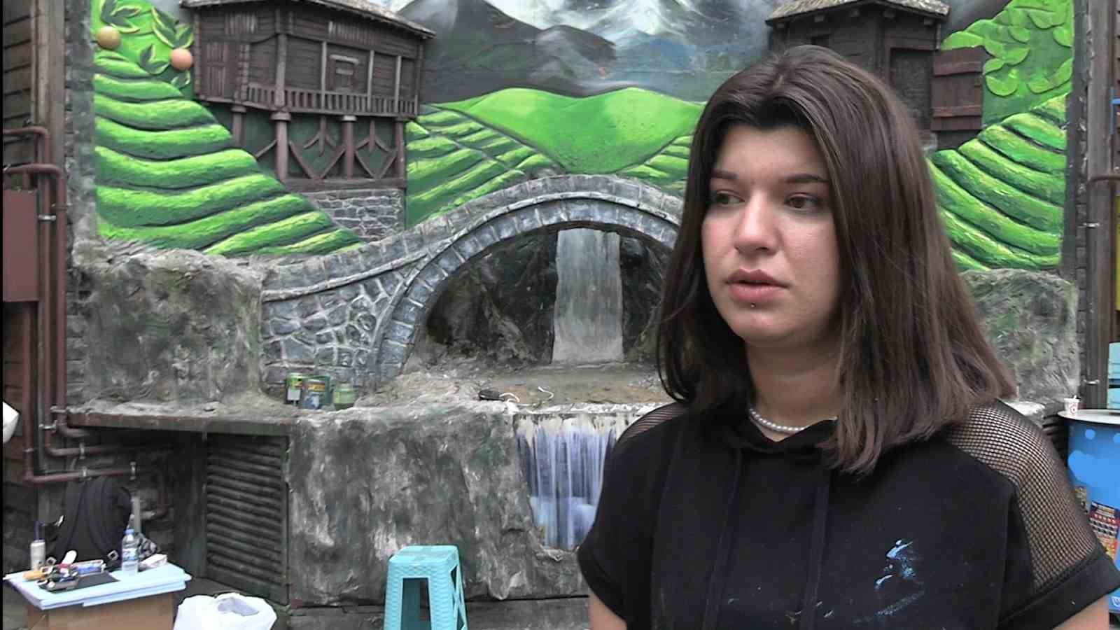 Rize’de sokakların güzelliği Gamze öğretmenden sorulur