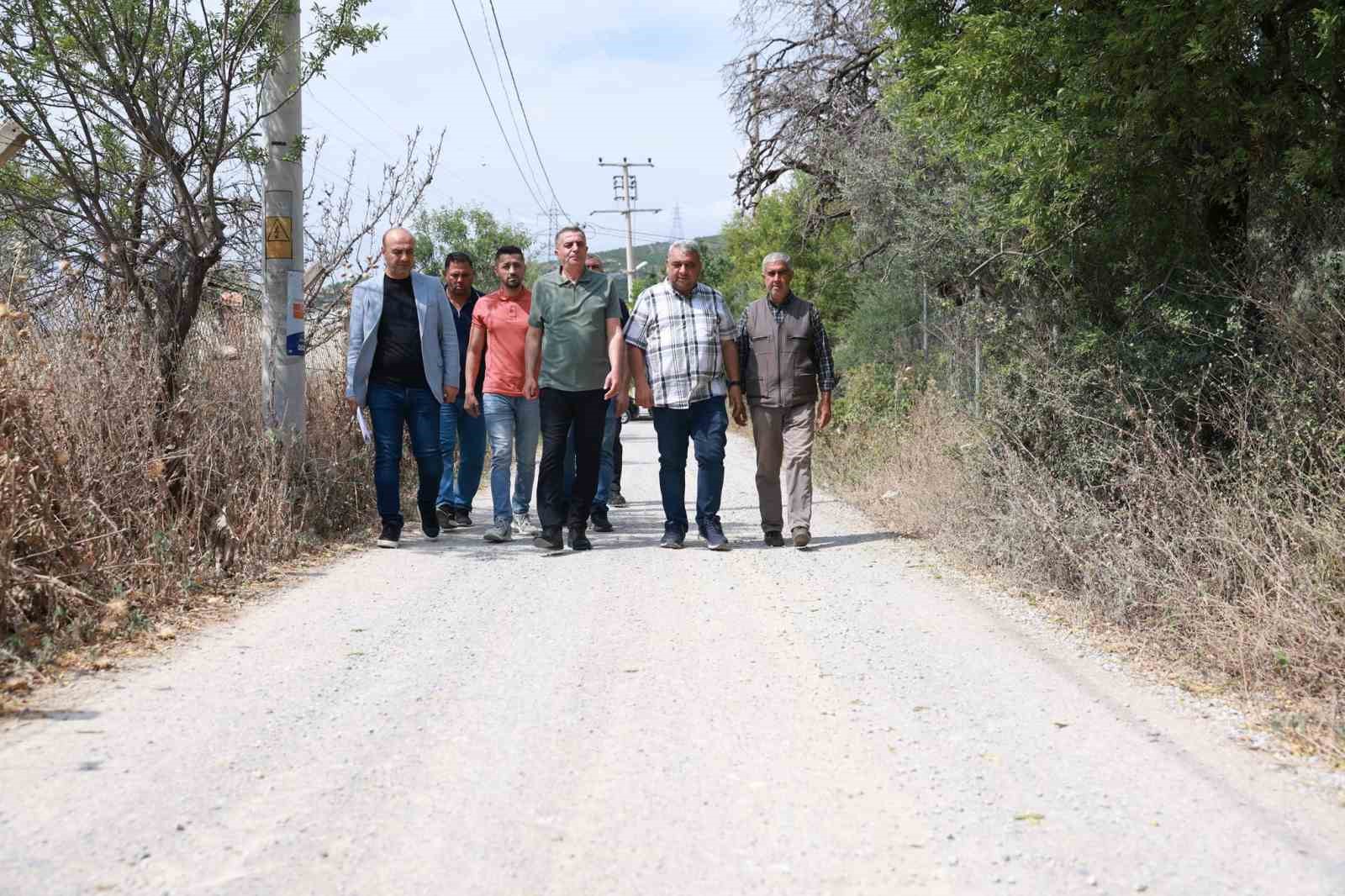Başkan Şimşek’ten ova yollarına yerinde inceleme