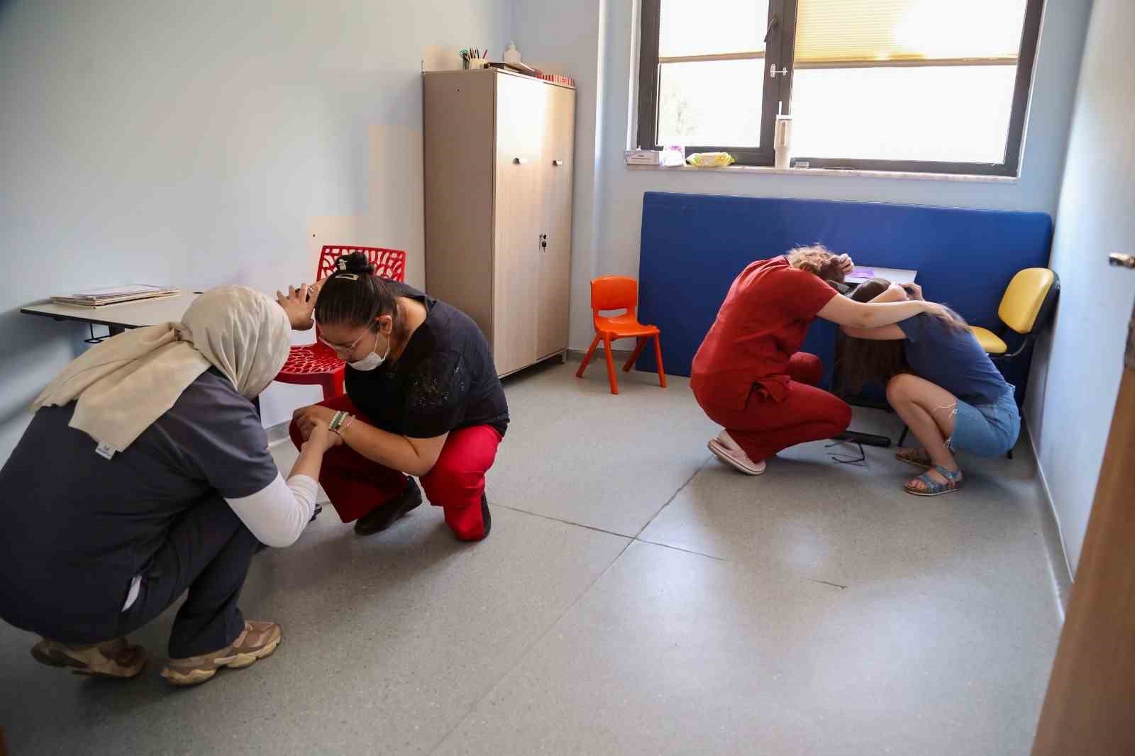 EFAK'tan Otizm Yaşam Merkezi'nde hayat kurtaran tatbikat