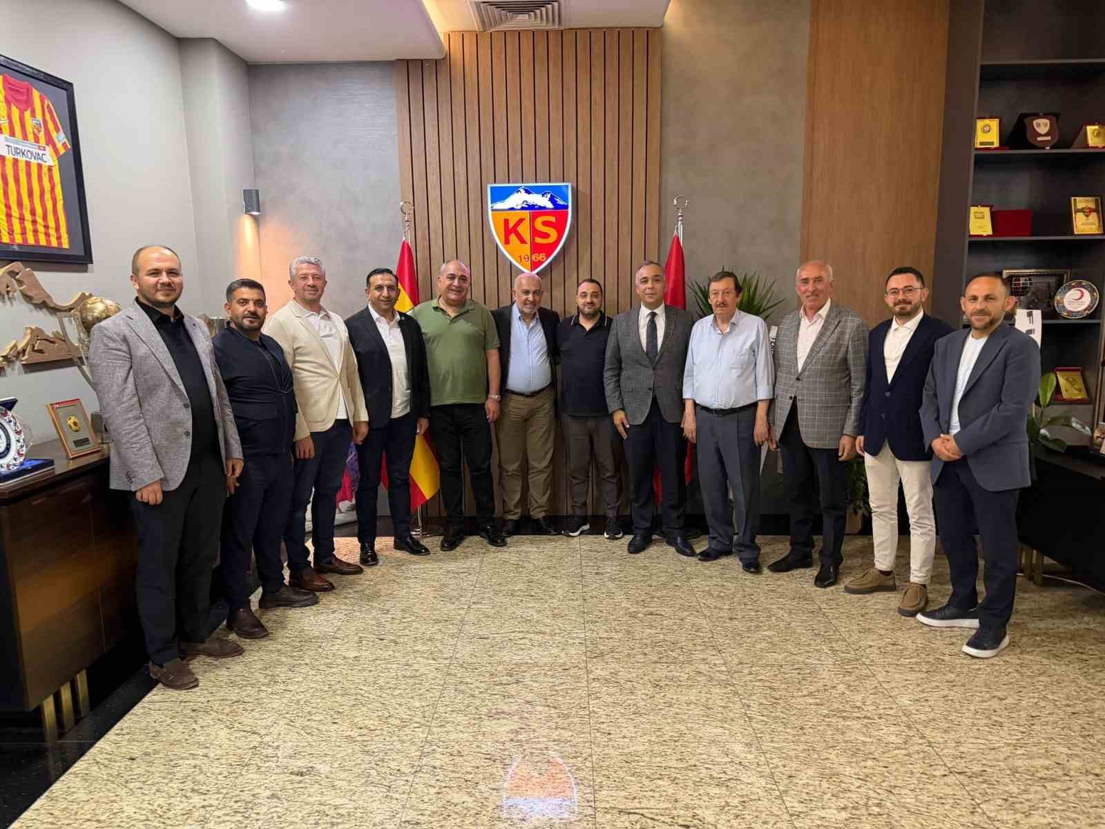 Kayserispor yönetimi ilk toplantısını gerçekleştirdi