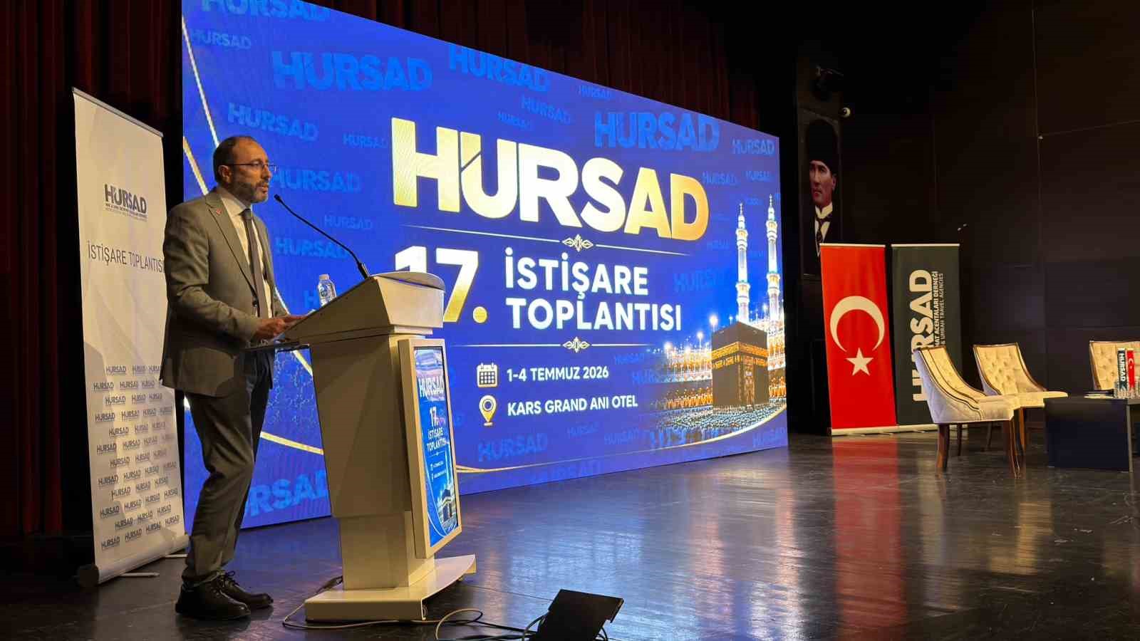 HURSAD Başkanı Diyaeddin Şahin: 'Hac organizasyonunda dünyanın örnek aldığı ülkeyiz'