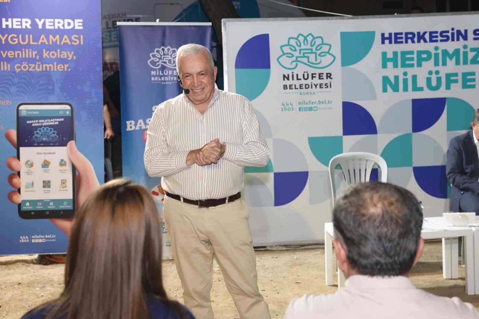 "Şadi Başkan’la Akşam Çayı" buluşması Fethiye Mahallesi’nde düzenlendi