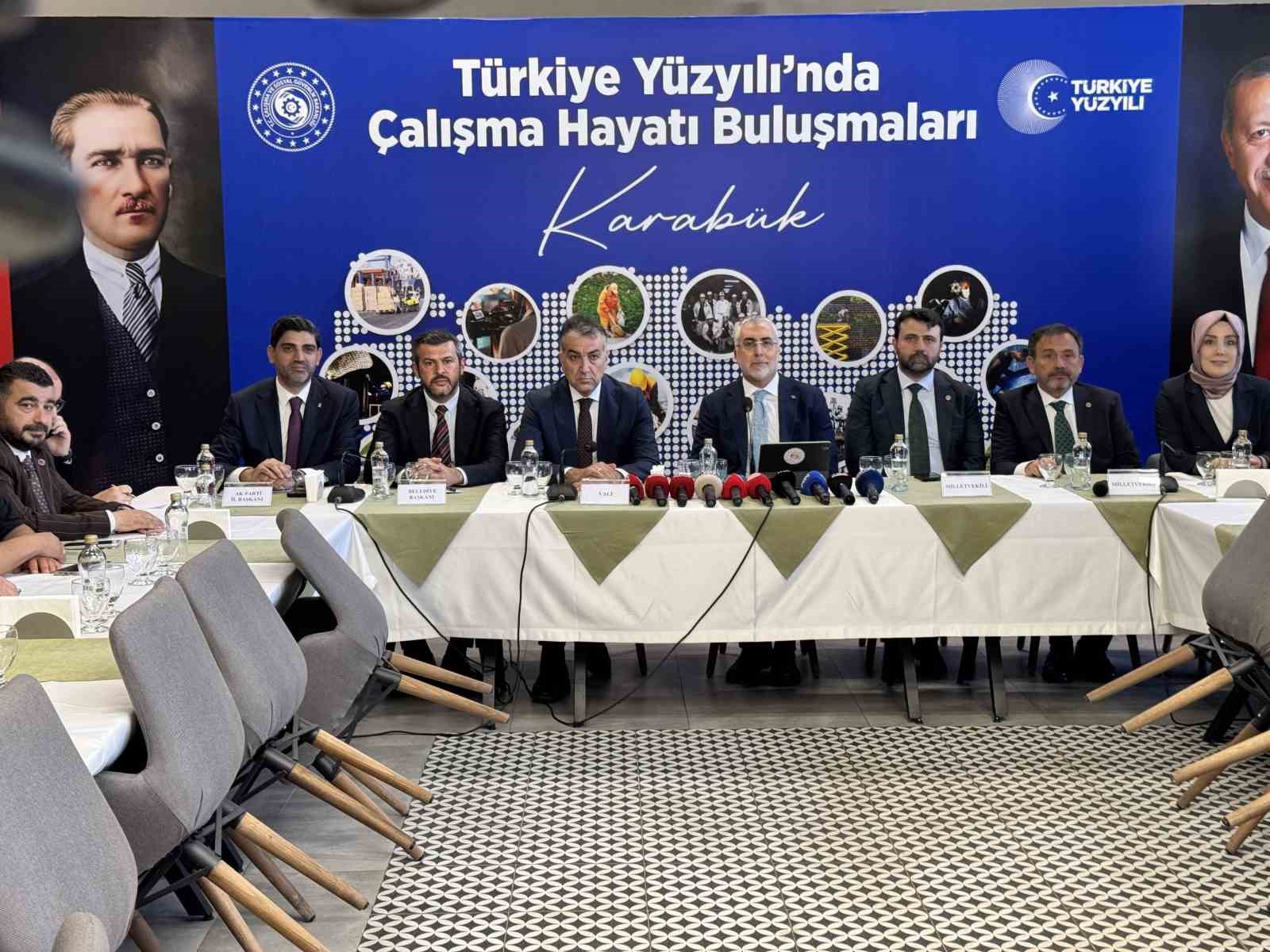 Bakan Işıkhan iş dünyasına müjdeyi Karabük'ten verdi: 51 milyar liralık destek açıklaması