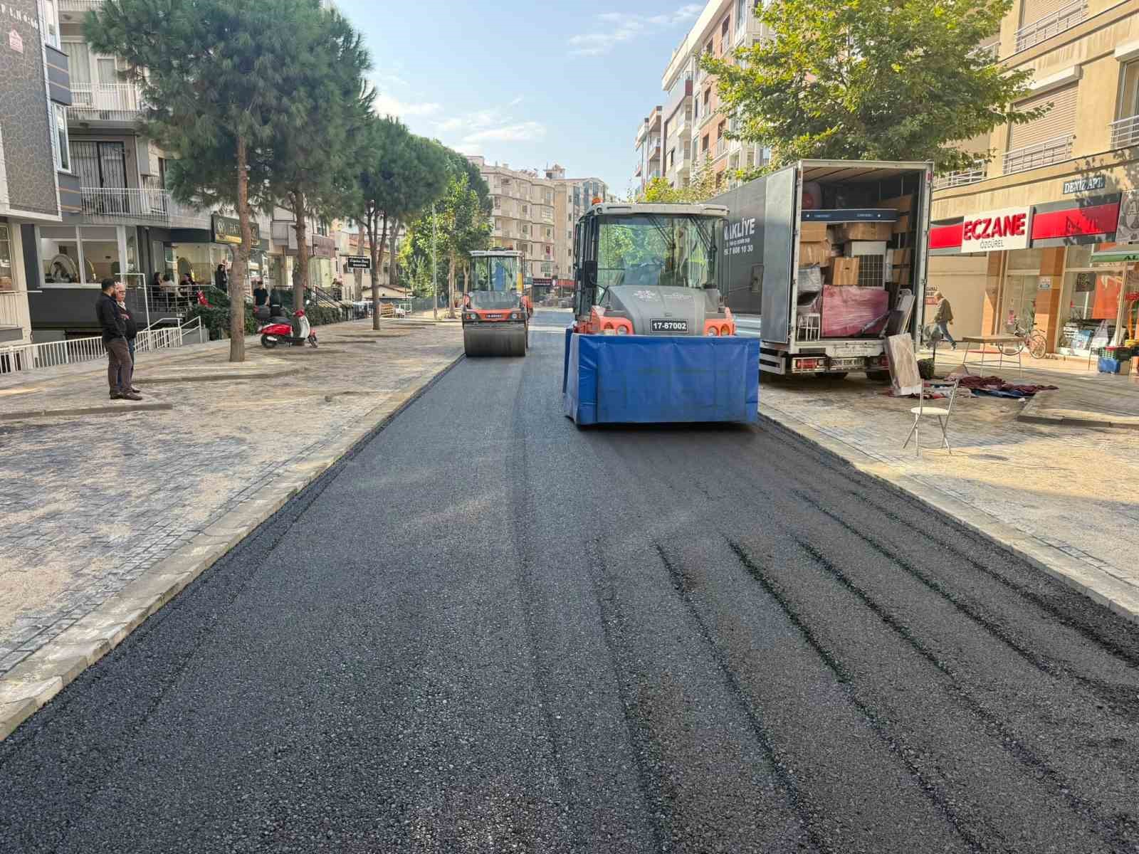 BÜYÜKŞEHİR’İN ULAŞIM YATIRIMLARI SÜRÜYOR
