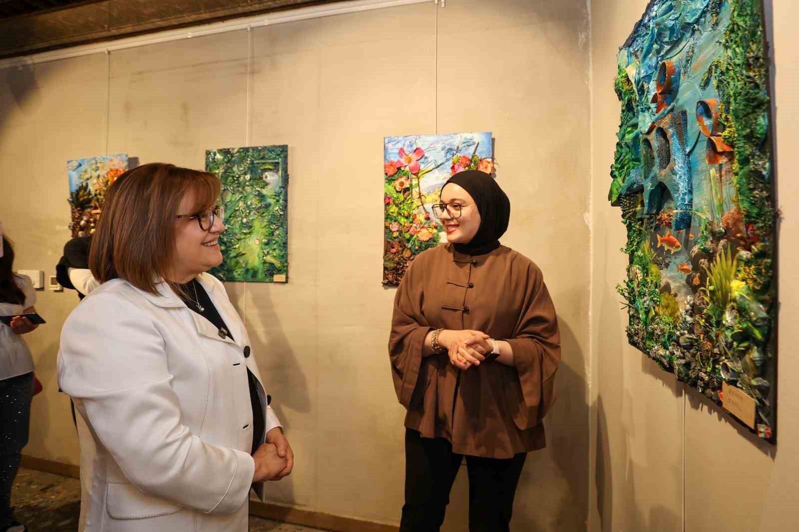 Gaziantep Büyükşehir'den çevre bilinci ve kültürel mirası buluşturan çifte sergi
