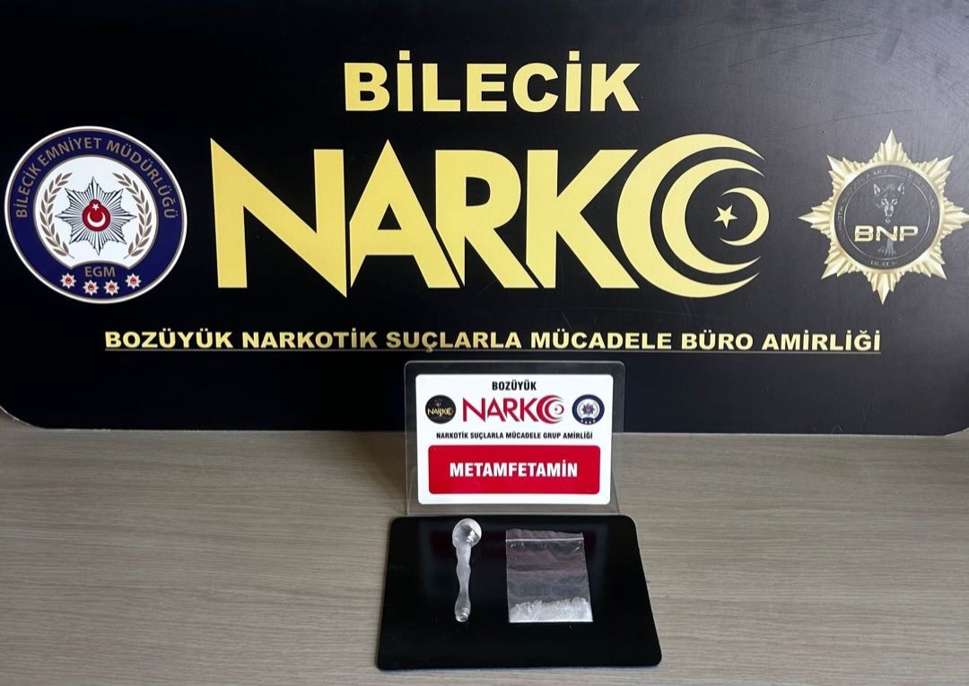 Bilecik'te uyuşturucu operasyonu: 1 gözaltı