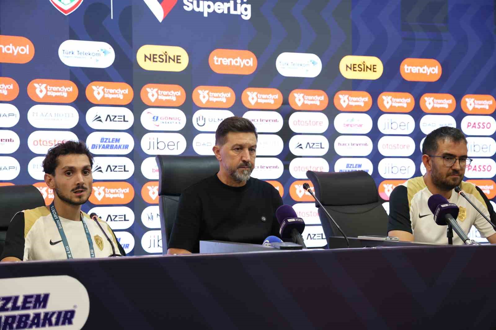 Amed Sportif Faaliyetler-Trabzonspor maçının ardından