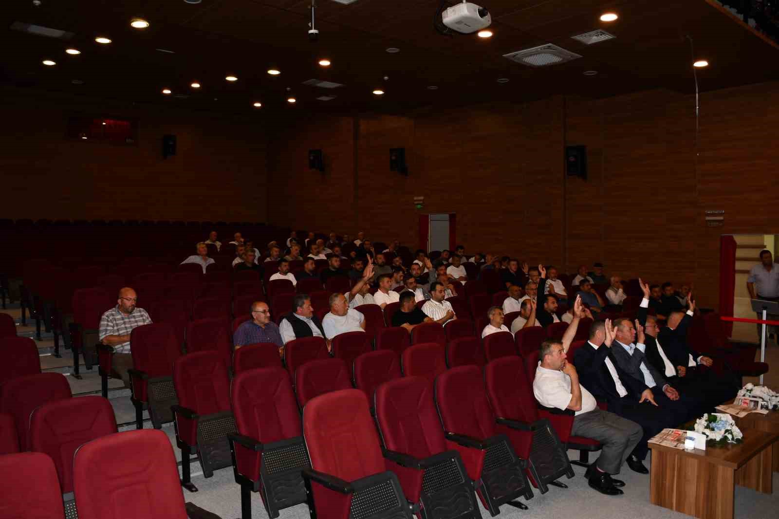 Vezirköprü Taşıyıcılar Kooperatifi genel kurulu