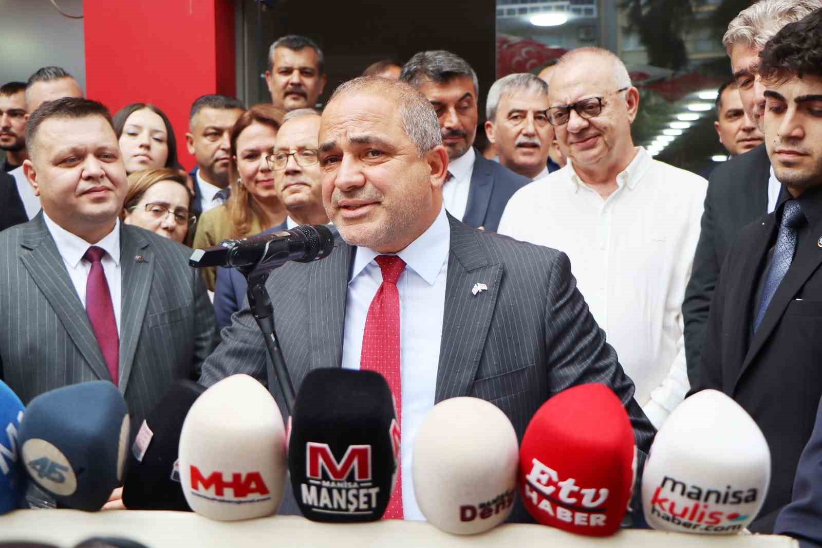 MHP Manisa’da devir teslim töreninde birlik ve Cumhur İttifakı vurgusu