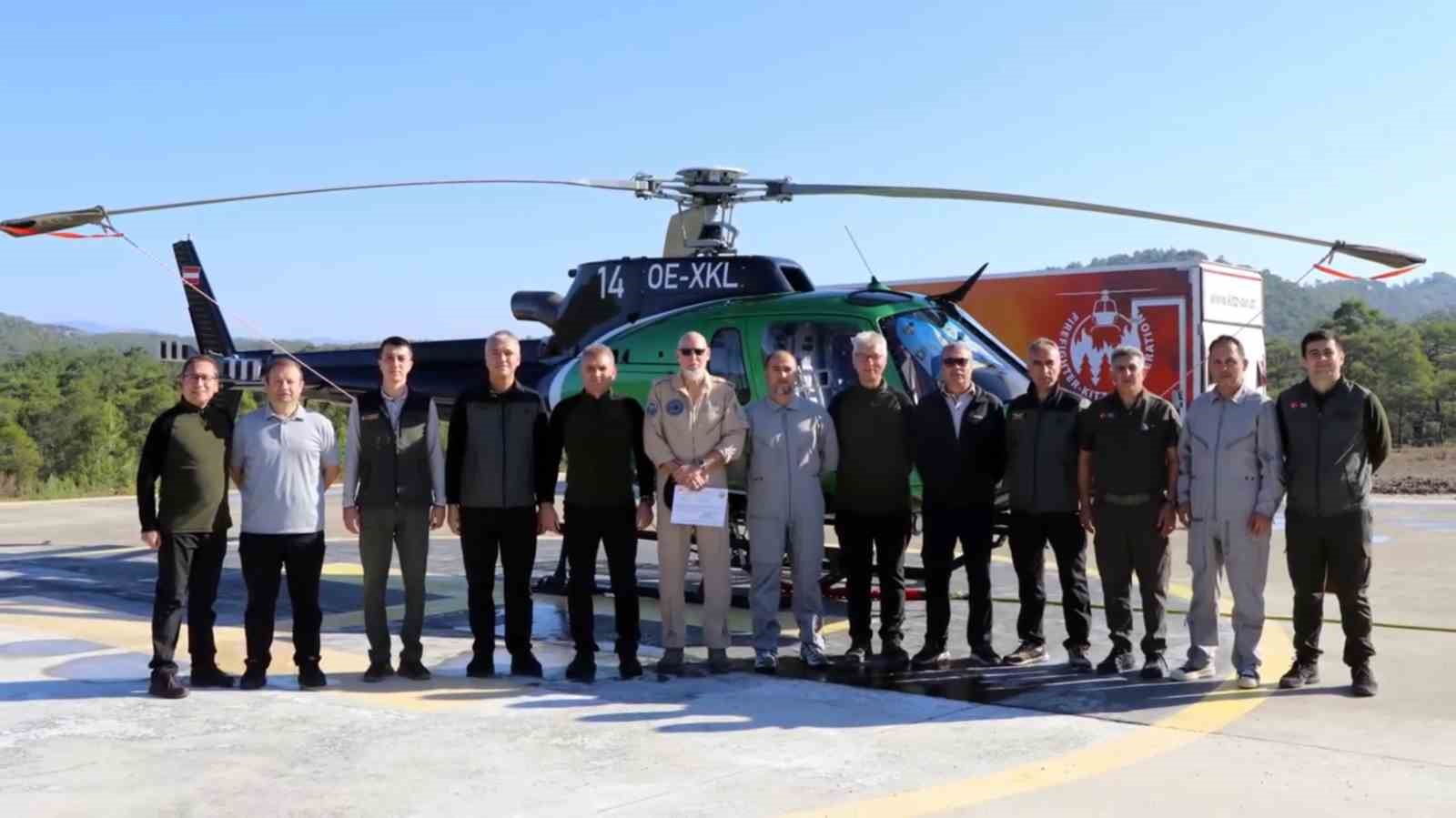 MUĞLA BÖLGE SİNDE ORMAN YANGINLARI İLE MÜCADELE KAPSAMINDA GÖREV YAPAN HELİKOPTERLERİN BİR BÖLÜMÜNÜN GÖREVİ 15 EKİM’DE SONA ERMİŞTİ. 31 EKİM TARİHİNDE GÖREVLERİ SONA ERECEK.
