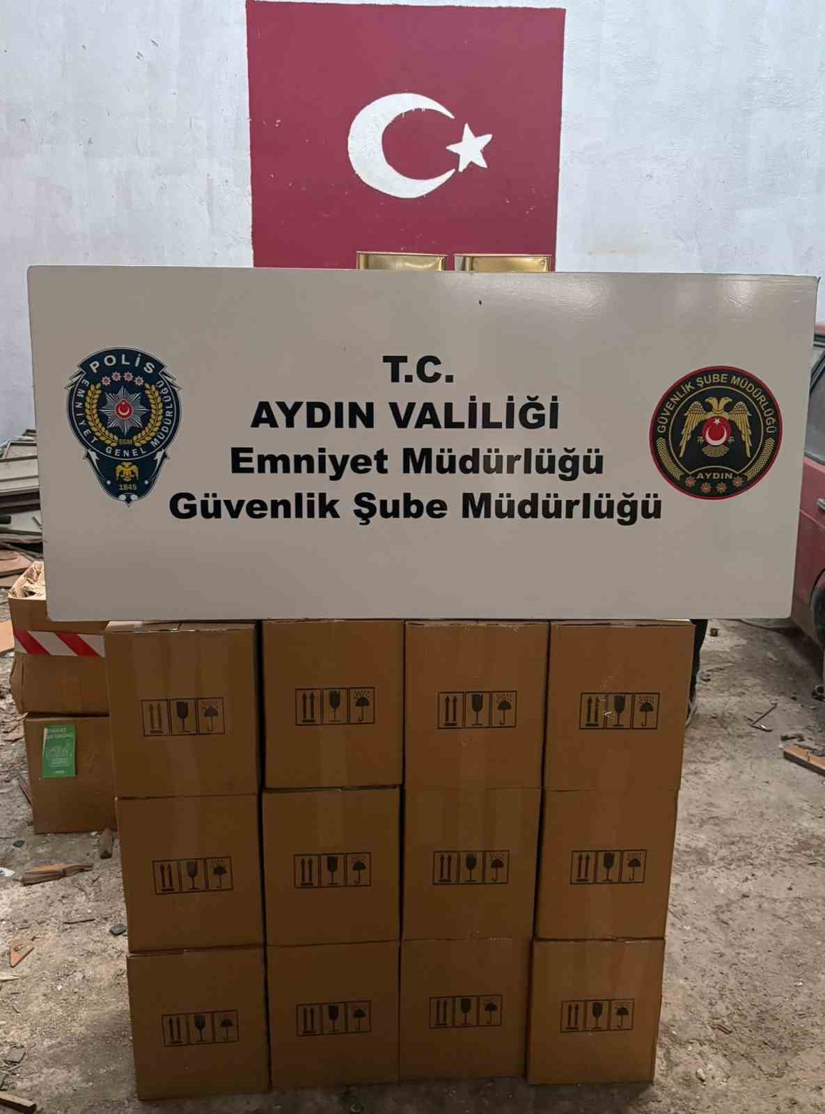 Aydın’da sahte gıda operasyonu: 3,5 milyon liralık ürün ele geçirildi