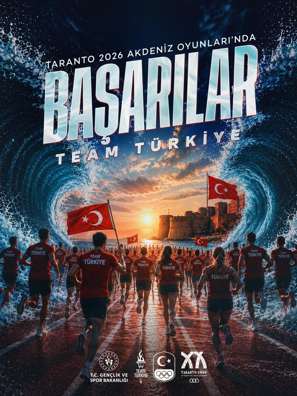 Bakan Bak Akdeniz Oyunları’nda mücadele edecek milli sporculara başarı diledi