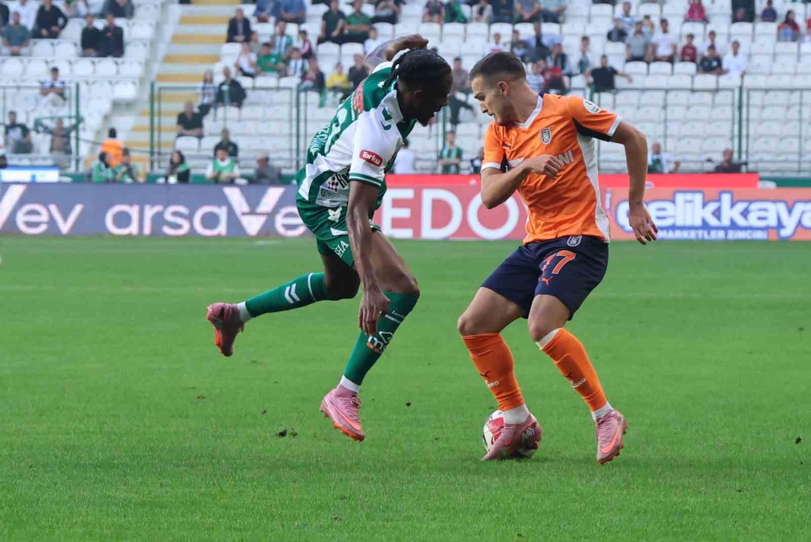 Konyaspor ile Başakşehir FK 31. randevuda