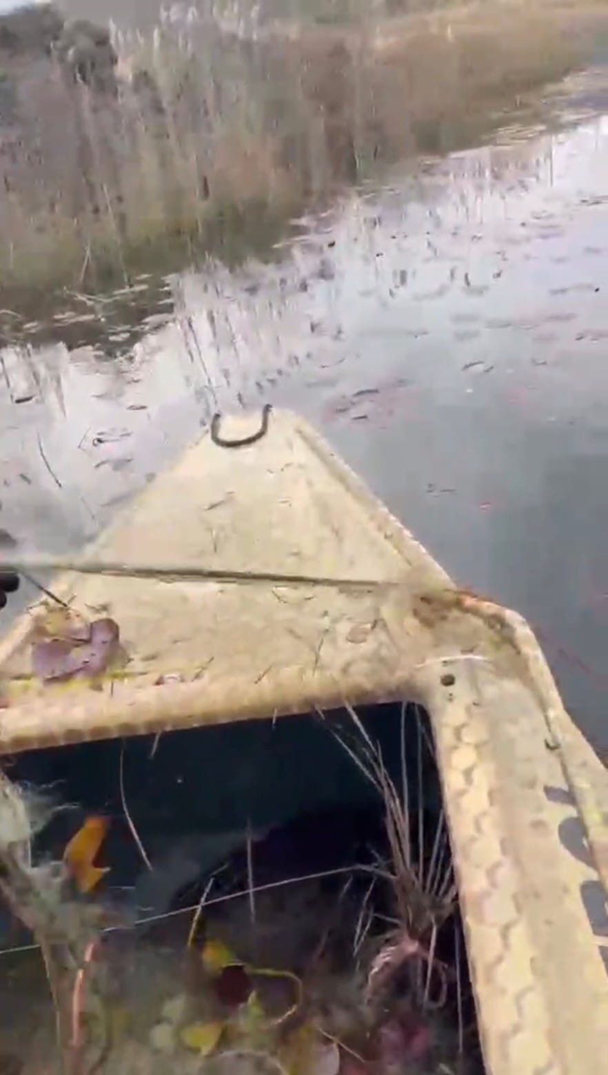Afyonkarahisar Karakuyu Gölü’nde kaçak avcılık operasyonu