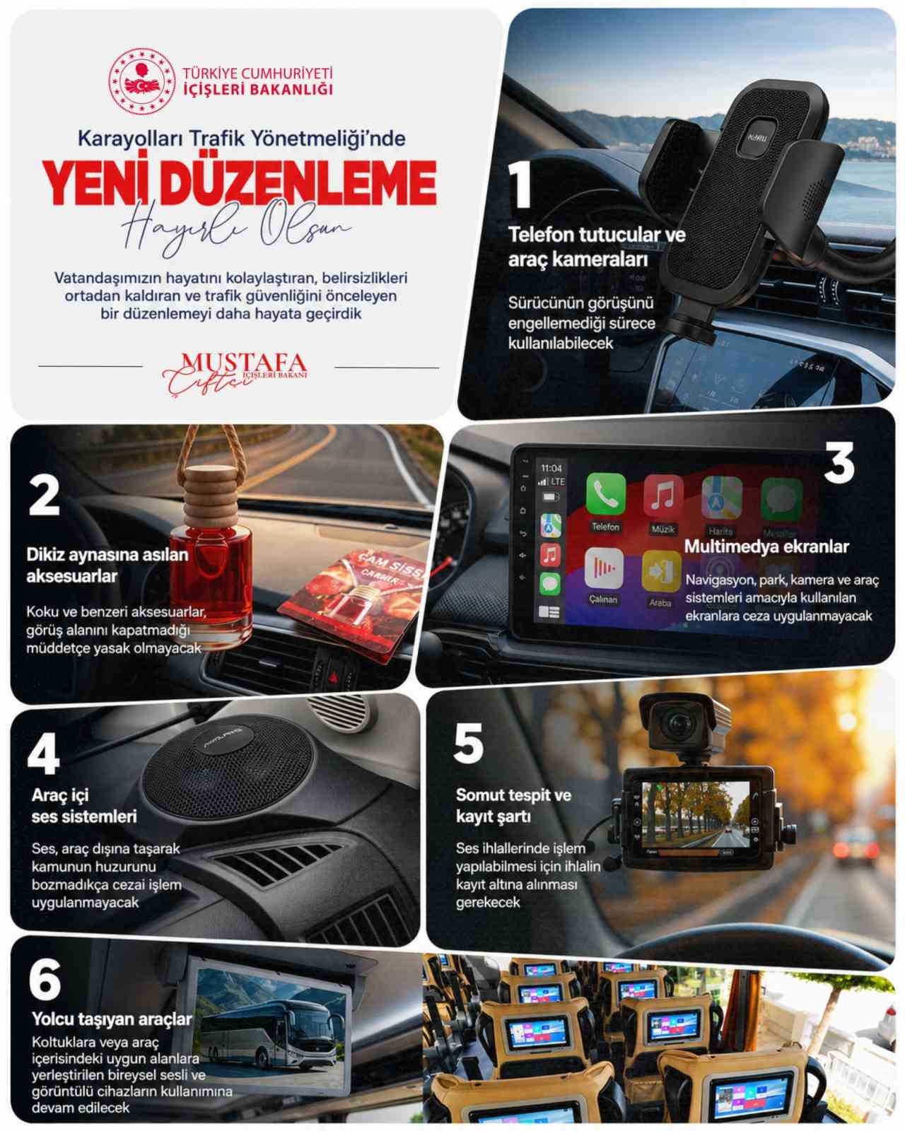 Bakan Çiftçi: 'Karayolları Trafik Yönetmeliği'nde yaptığımız düzenleme tüm sürücülerimize hayırlı olsun'